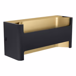 EGLO FELONICHE, Surfaced, Rectangle, 3000 K, IP20, Black, Gold, Transparent