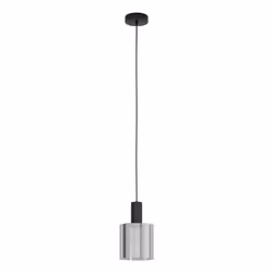 EGLO Gorosiba, Hard mount, Black, Steel, Translucent, Glass, Steel, Glass, Round