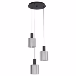 EGLO Gorosiba, Hard mount, Black, Steel, Black, Stainless steel, Steel, Round, Indoor