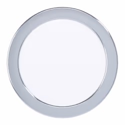 EGLO Fueva 5, Recessed lighting spot, 4000 K, 1350 lm, 220-240 V, Chrome, White