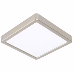 EGLO Fueva 5, LED, 4000 K, 2100 lm, IP20, Satin steel, White