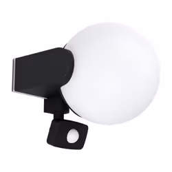 EGLO Rubio, Surfaced, Round, 1 bulb(s), E27, IP44, Black, White