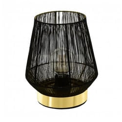 EGLO Escandidos table lamp E27 40 W Black, Brass, Gold