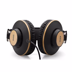 AKG K92 Headphones Wired Head-band Music Black, Gold - Additional view 4