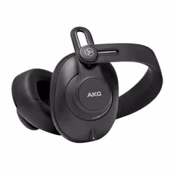 AKG K361 headphones/headset Wired Head-band Stage/Studio Black, Metallic - Additional view 3