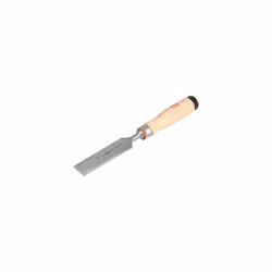 353012 "Swedish Type" Special Wood Chisel with Wooden Handle, Beige/Silver, 35 mm