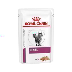 Royal Canin Veterinary Diet Cat - Renal with Beef 12 x 85g Pouches