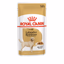 Royal Canin Labrador Gravy Maintain Optimal Body Weight Bones 10x140g