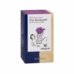 Sonnentor Calming Tummy Tea It's All Good! organic, Herbal tea, 27 g, Lemon, 1.5 g, Common Mallow org., Lemon balm org., Spea ...
