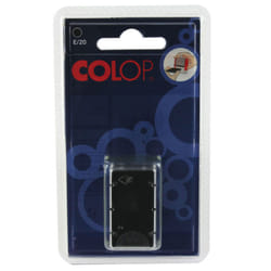 COLOP E/20 Replacement Ink Pad Black Pack of 2 E20BK EM30492