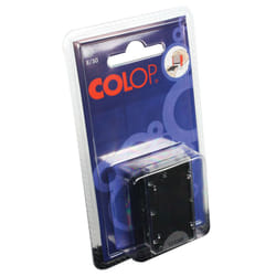 COLOP E/30 Replacement Ink Pad Black Pack of 2 E30BK EM30499