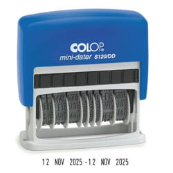 Colop S120/DD DOUBLE DATER STAMP