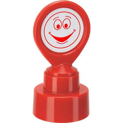 Colop Self-inking Motivational HAPPY FACE Stamp Impression Size 22x22m