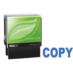 Colop P20 Green Line Eco-friendly Self-inking COPY Word Stamp Impressi