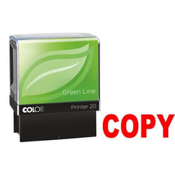Colop P20 Green Line Eco-friendly Self-inking COPY Word Stamp Impressi