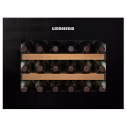 Liebherr WKEgb 582 GrandCru Thermoelectric wine cooler Built-in Black 18 bottle(s)