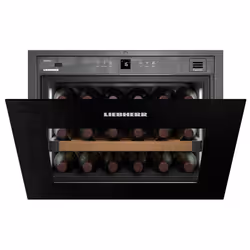 Liebherr WKEgb 582 GrandCru Thermoelectric wine cooler Built-in Black 18 bottle(s)