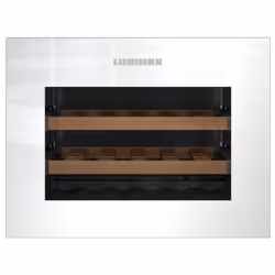 Liebherr WKEgw 582 GrandCru Compressor wine cooler Built-in Black, White 18 bottle(s)