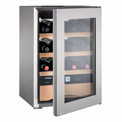 Liebherr WKes 653 Grand Cru Thermoelectric wine cooler Freestanding Stainless steel 12 bottle(s)