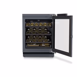 Liebherr UWpri 3661 Vinidor Selection, Thermoelectric wine cooler, Undercounter, 44 bottle(s), F, Interior light, Black