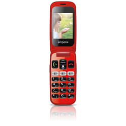 Emporia ONE 6.1 cm (2.4") 80 g Black, Red Feature phone