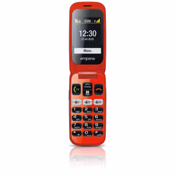 Emporia ONE 6.1 cm (2.4") 80 g Black, Red Feature phone