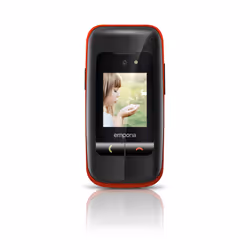 Emporia ONE 6.1 cm (2.4") 80 g Black, Red Feature phone
