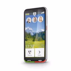Emporia SUPEReasy, 12.6 cm (4.95"), 3 GB, 32 GB, 13 MP, Android 10, Black