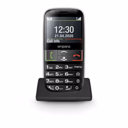 The emporiaEUPHORIA-LTE is an easy-to-use mobile phone with a modern. high-quality design and offers a particularly clear ove ...