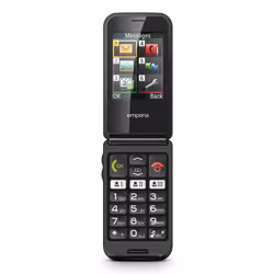 Emporia emporiaTALKglam 6.1 cm (2.4") 94 g Black Feature phone - Additional view 6