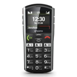 Emporia SIMPLICITY-LTE 5.08 cm (2") 90 g Black, Silver Entry-level phone