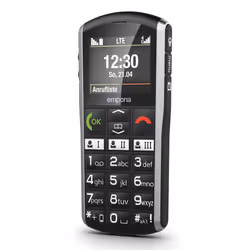 Emporia SIMPLICITY-LTE 5.08 cm (2") 90 g Black, Silver Entry-level phone