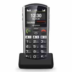 Emporia SIMPLICITY-LTE 5.08 cm (2") 90 g Black, Silver Entry-level phone - Additional view 4