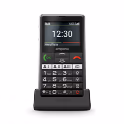 Emporia emporiaPURE-LTE 5.87 cm (2.31") 107 g Black Senior phone - Additional view 4