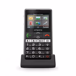 Emporia emporiaPURE-LTE 5.87 cm (2.31") 107 g Black Senior phone - Additional view 6