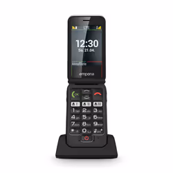 Emporia emporiaJOY-LTE 7.11 cm (2.8") 115 g Black Senior phone - Additional view 6