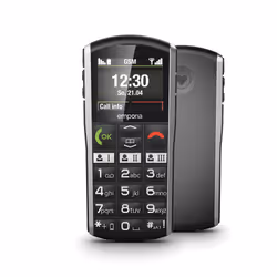Emporia SIMPLICITY 5.08 cm (2") 90 g Black, Silver