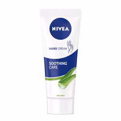NIVEA Soothing Care Aloe Vera Hand Cream 75ml, Cream, Unisex, Universal, Moisturizing, Nourishing, Softening, 75 ml, 75 g
