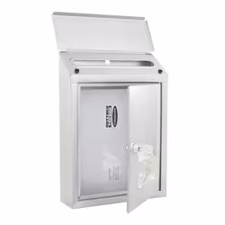 Rottner Udine mailbox Silver Wall-mounted mailbox Steel