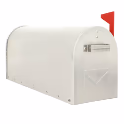 Rottner T00215, Post-mounted mailbox, Aluminium, Silver, 165 mm, 480 mm, 220 mm