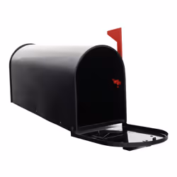 Rottner T00217 mailbox Black Post-mounted mailbox Steel