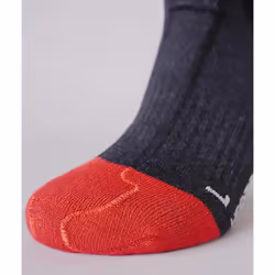 Lenz Heat Sock 5.1 Toe Cap Regular Fit Unisex Knee socks Anthracite, Red 1 pair(s) - Additional view 2