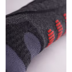 Lenz Heat Sock 5.1 Toe Cap Regular Fit Unisex Knee socks Anthracite, Red 1 pair(s) - Additional view 3
