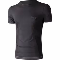 Lenz 6.0 Merino Round Neck T-Shirt, black, Size XL for Men