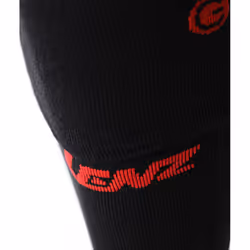 Lenz Heat Sock 6.1 Toe Cap Compression, black-red, Size 39 - 41 for Men