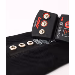 Lenz Heat Sock 6.1 Toe Cap Compression, black-red, Size 39 - 41 for Men - Additional view 6