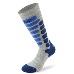 Lenz Skiing 2.0 Kids Socks, grey-blue, Size 27 - 30
