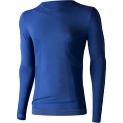 Lenz 6.0 Merino Crew Neck Functional Shirt, blue, Size M for Men