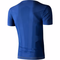 Lenz 6.0 Merino Round Neck T-Shirt, blue, Size XL for Men