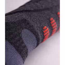 Lenz Heat Sock 5.1 Toe Cap Heated Socks, black-red, Size 45 - 47 for Men - Additional view 5